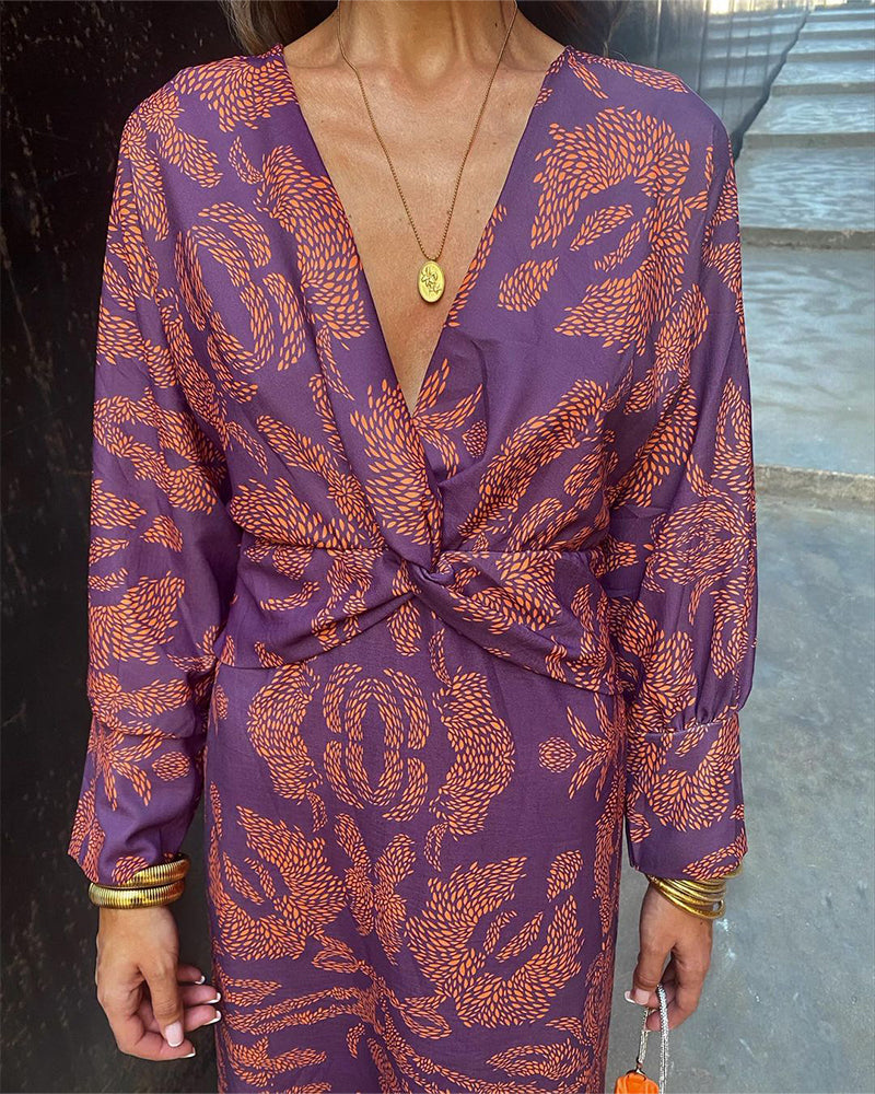 Arielle - Boho Luxe Wrap Dress