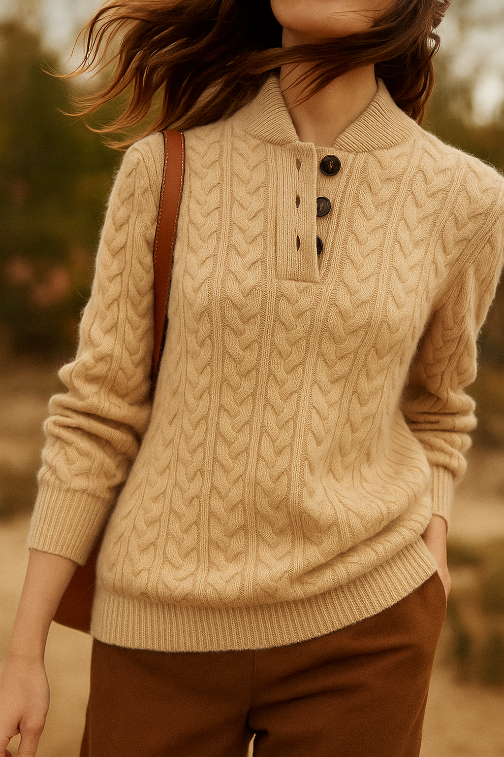 Arden Button-Up Sweater