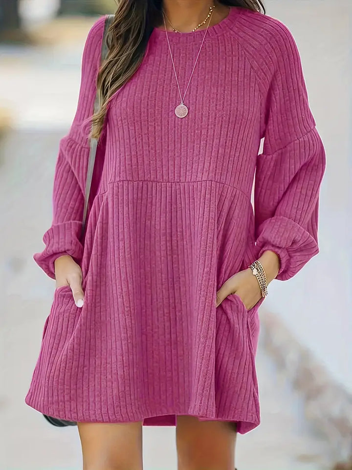 Casual Winter Mini Dress for Women