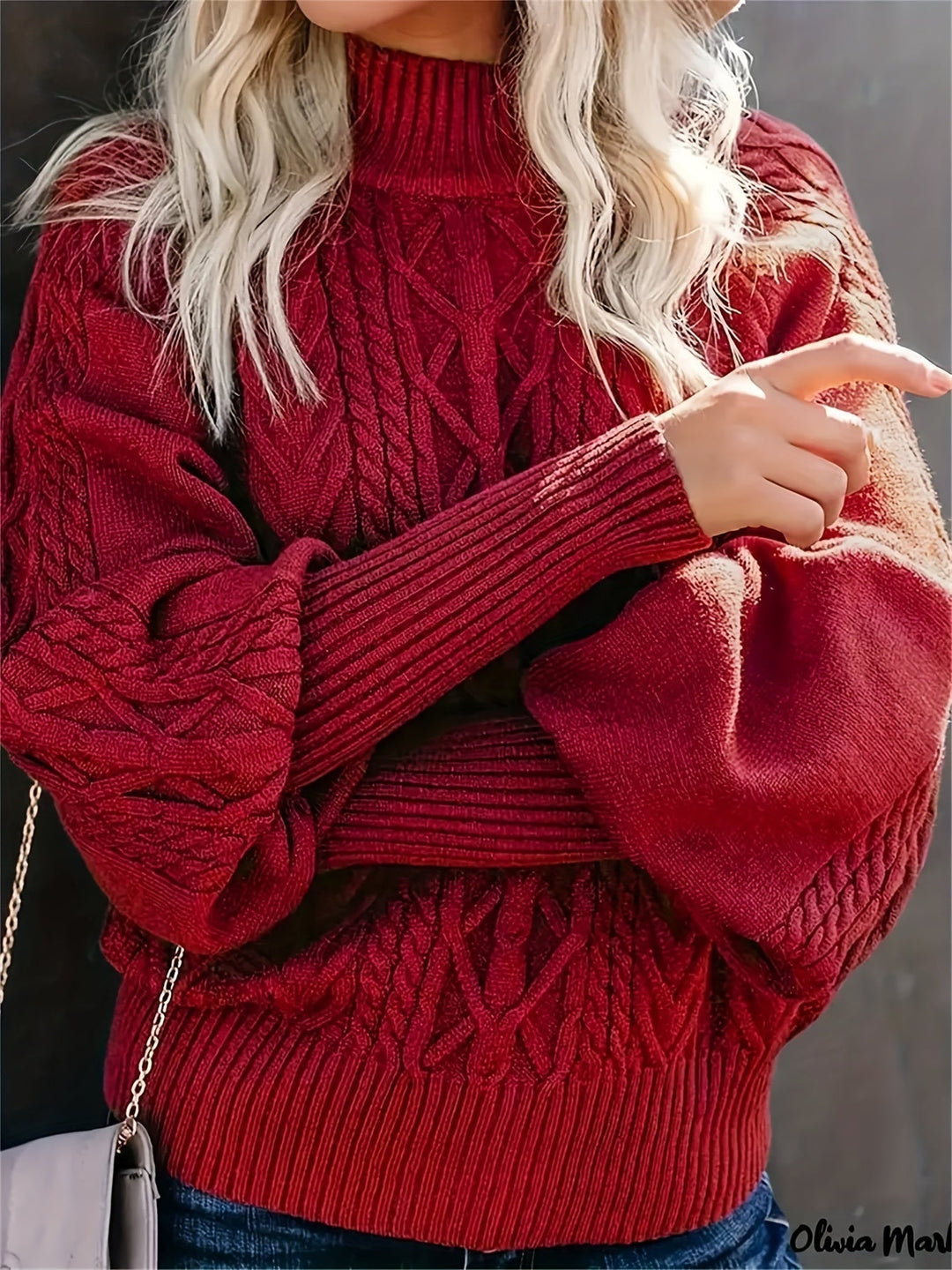 Tinsley - Casual Long Sleeve Knitted Sweater