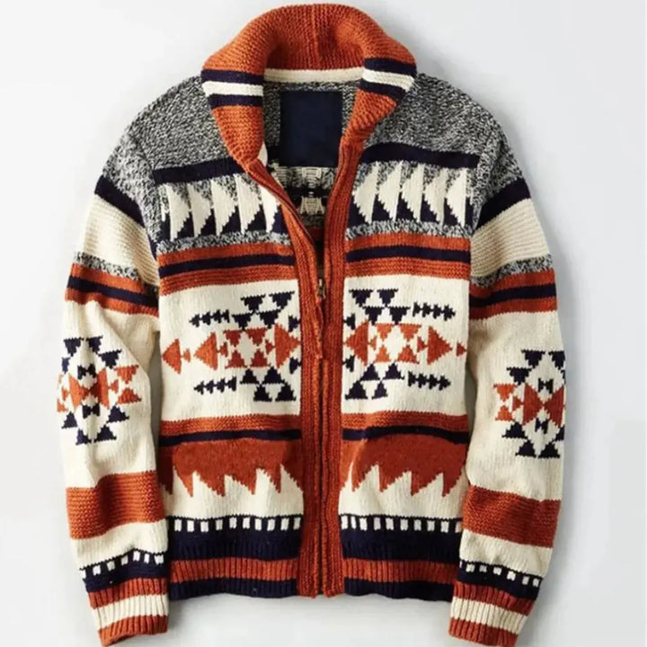 Alaric Jacquard Cardigan