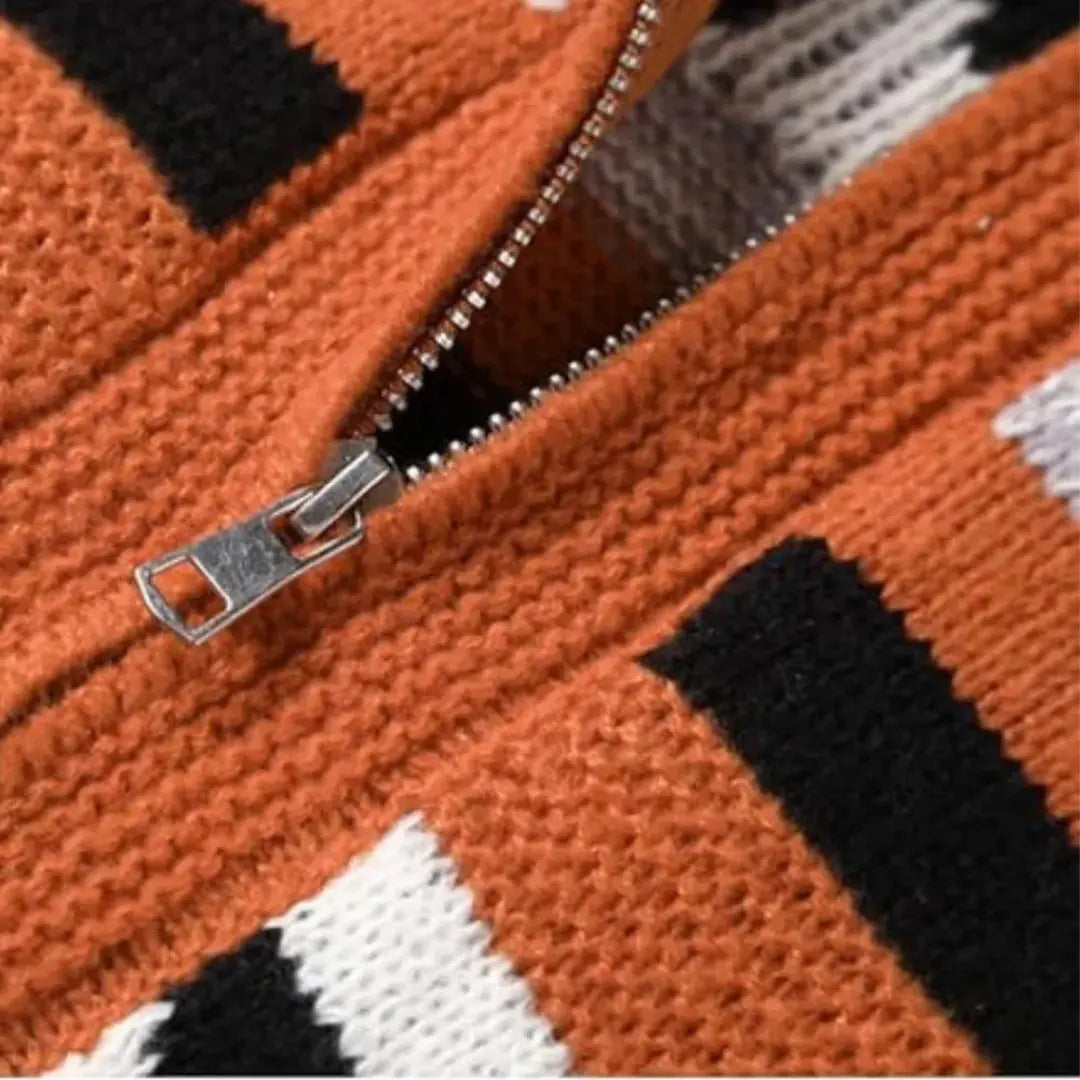 Alaric Jacquard Cardigan