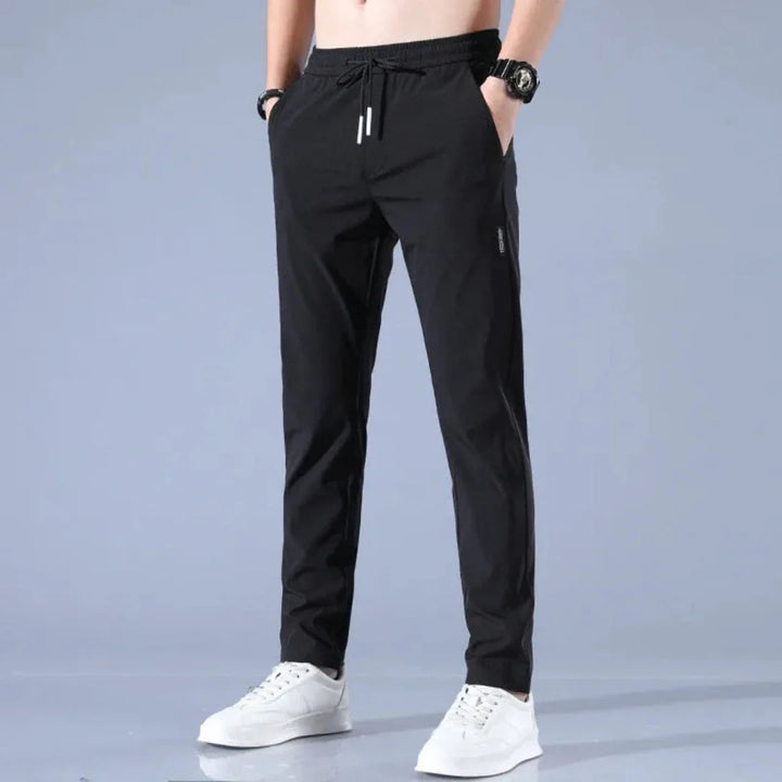 Alden Drawstring Straight Leg Jogger Pants