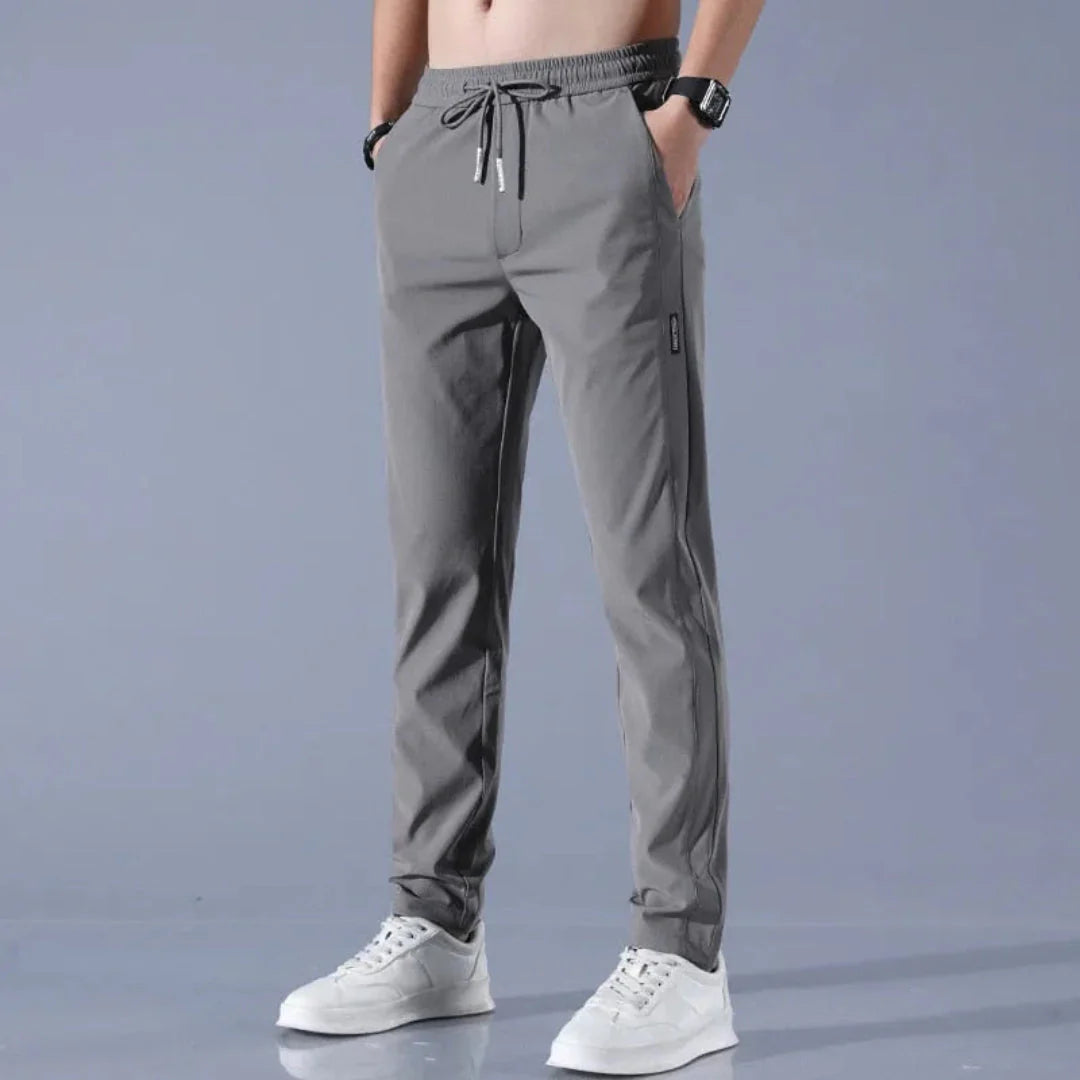 Alden Drawstring Straight Leg Jogger Pants