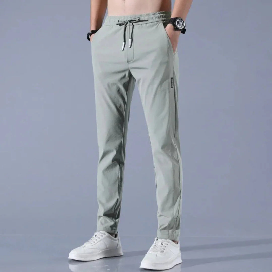 Alden Drawstring Straight Leg Jogger Pants