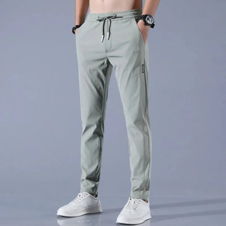 Alden Drawstring Straight Leg Jogger Pants