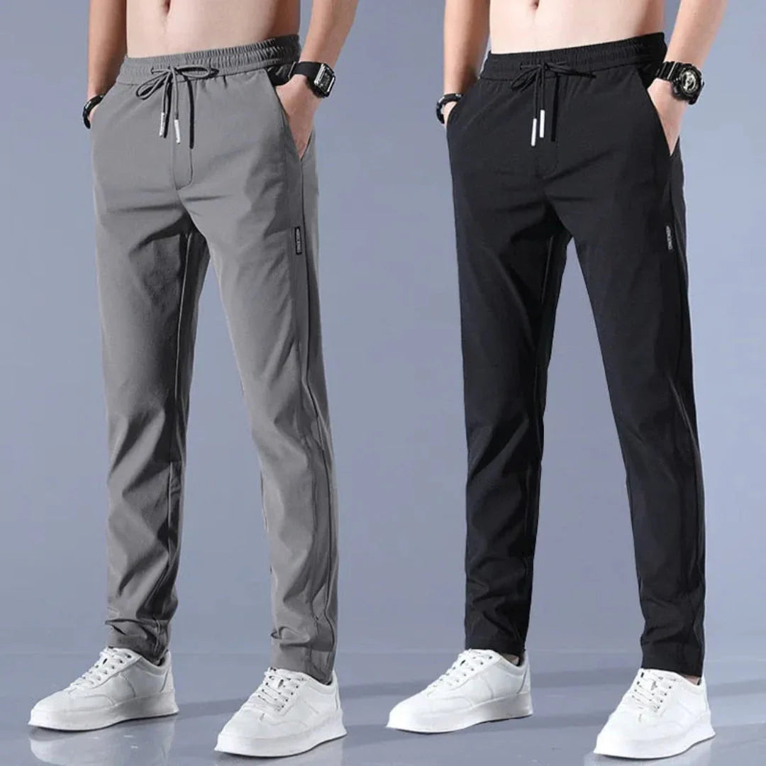 Alden Drawstring Straight Leg Jogger Pants