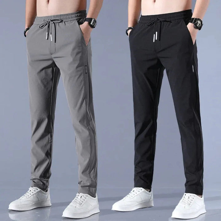 Alden Drawstring Straight Leg Jogger Pants