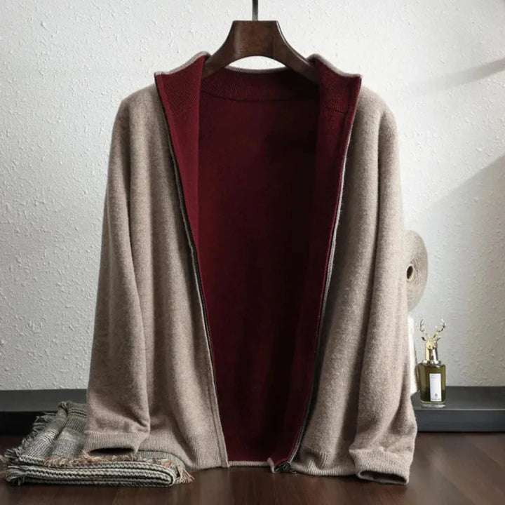 Andrew Zip-Up Cardigan