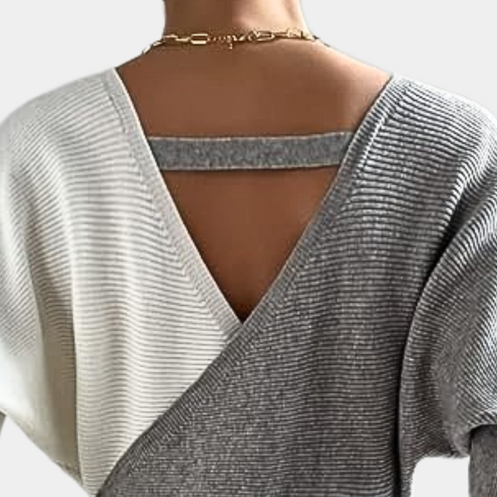 Elegant Knitted Dress for Winter Styling