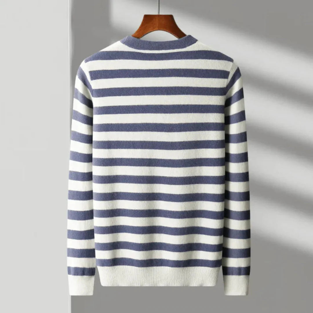 Dariel Crewneck Stripe Sweater