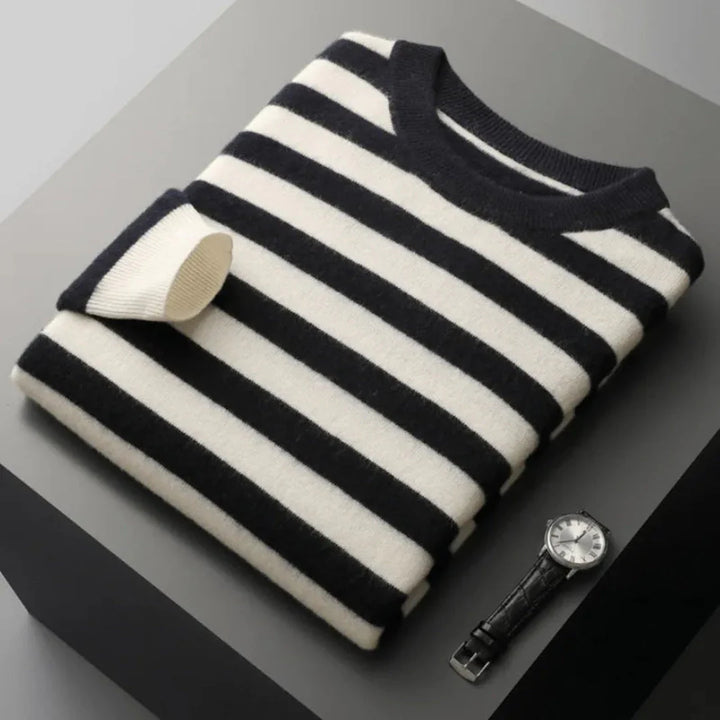 Dariel Crewneck Stripe Sweater