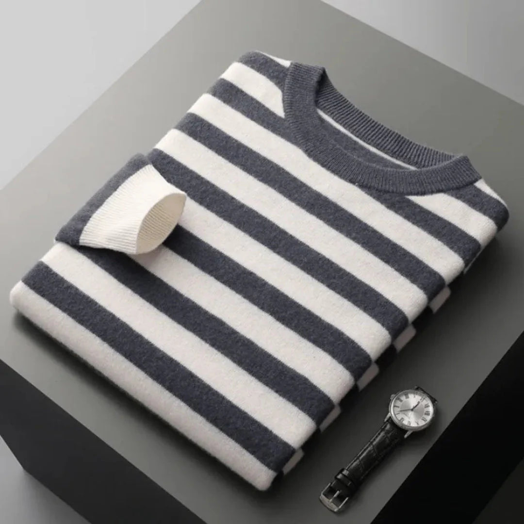 Dariel Crewneck Stripe Sweater