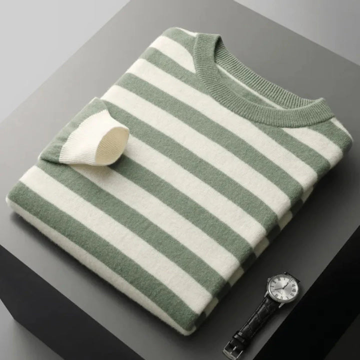 Dariel Crewneck Stripe Sweater