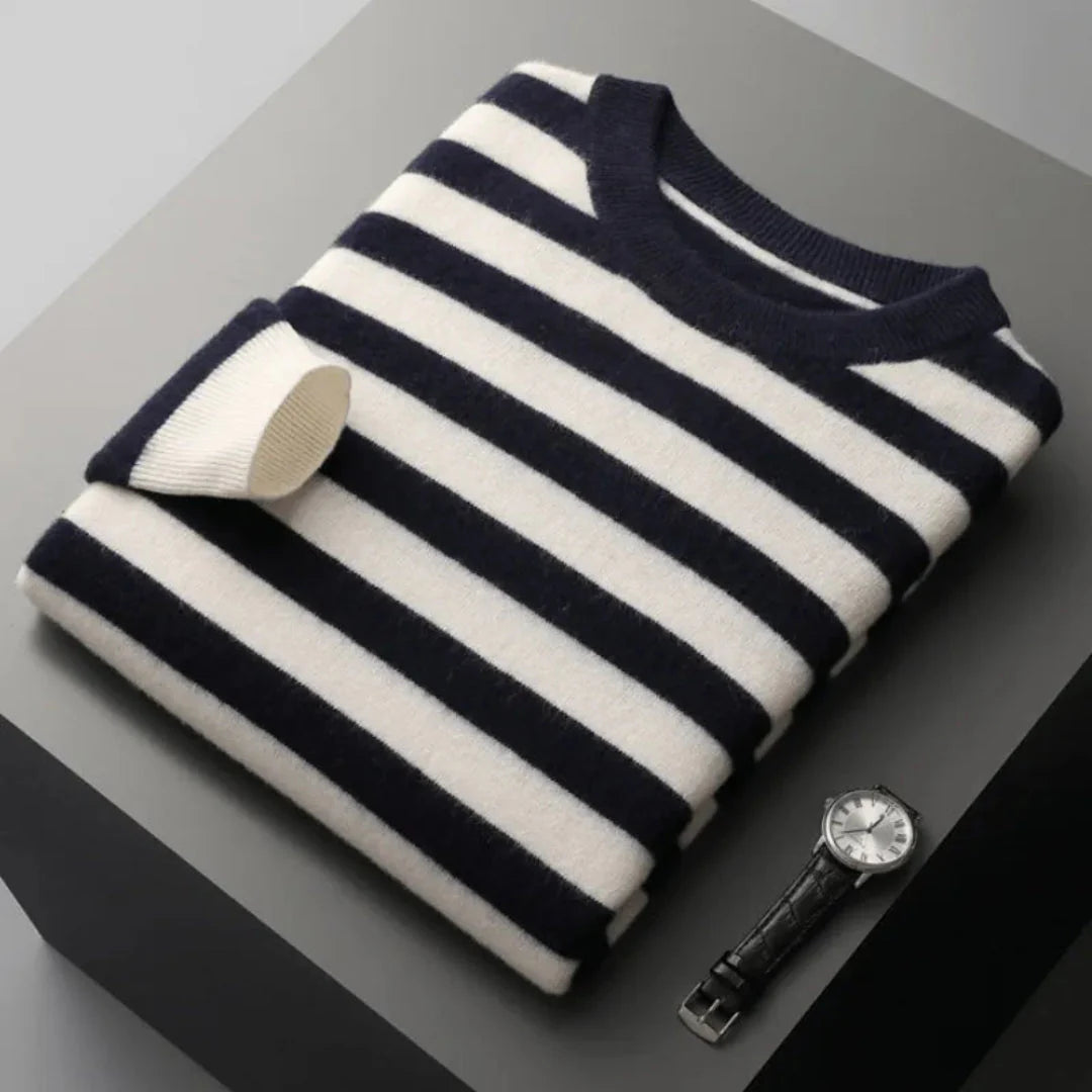 Dariel Crewneck Stripe Sweater