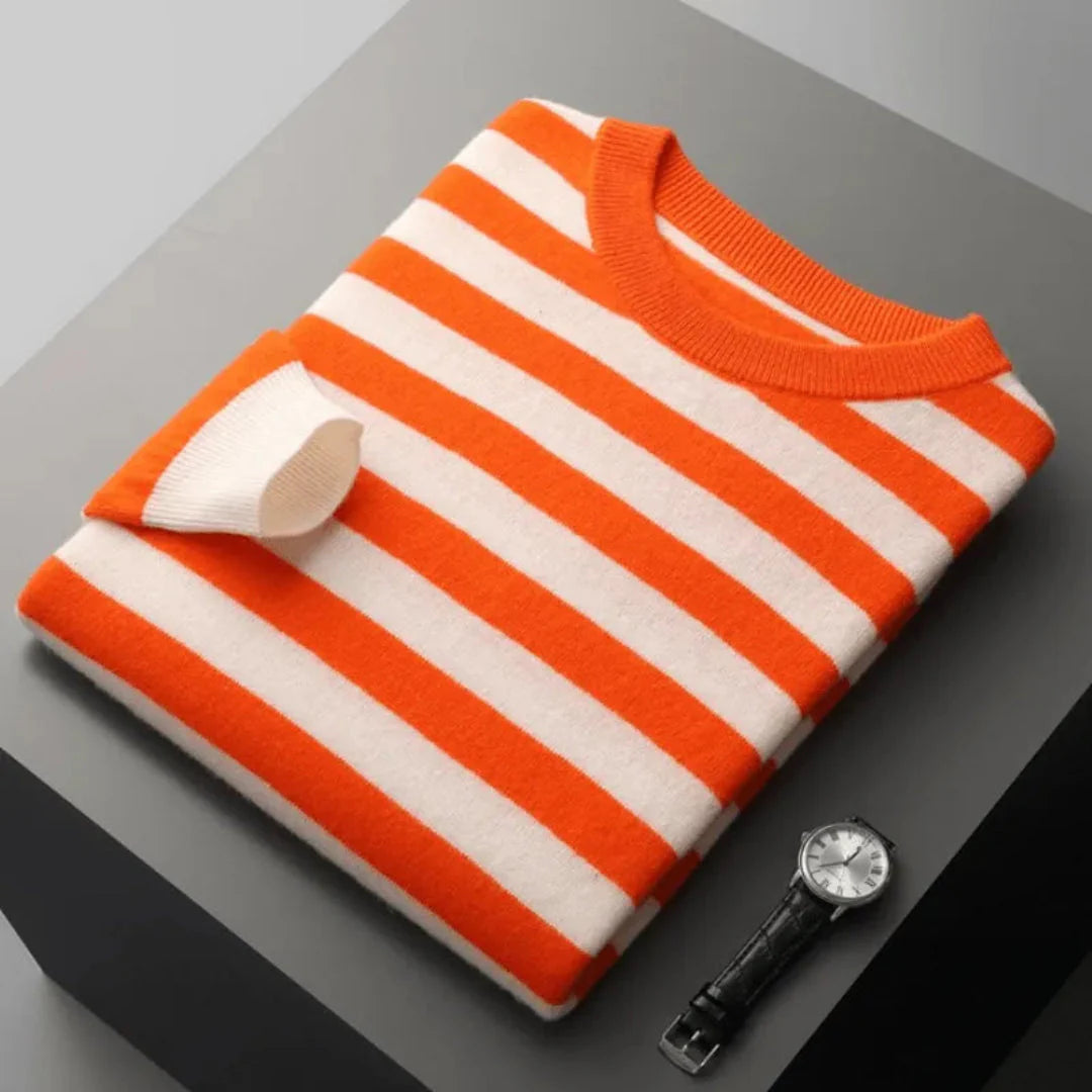Dariel Crewneck Stripe Sweater