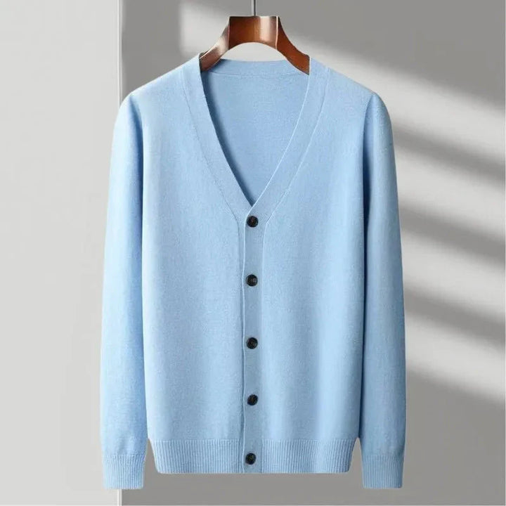 David Classic V-Neck Cardigan
