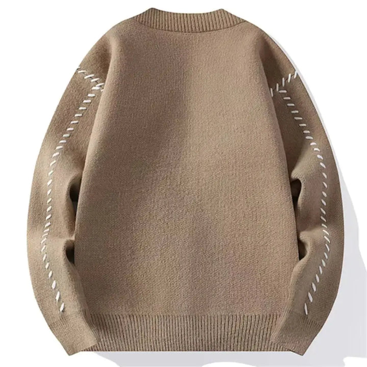 Gregory V-Neck Knitted Cardigan