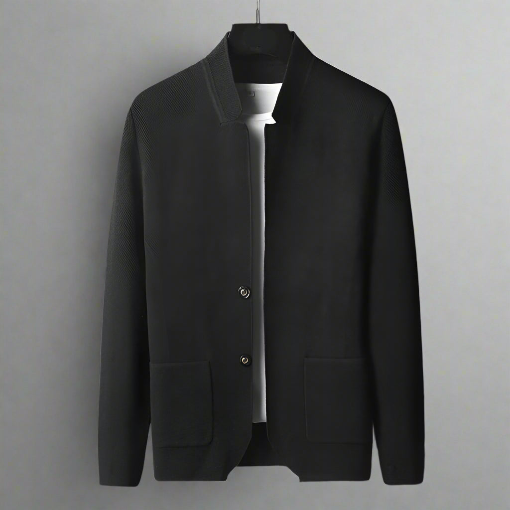 SORENYA – KNITTED CARDIGAN FRONT POCKET