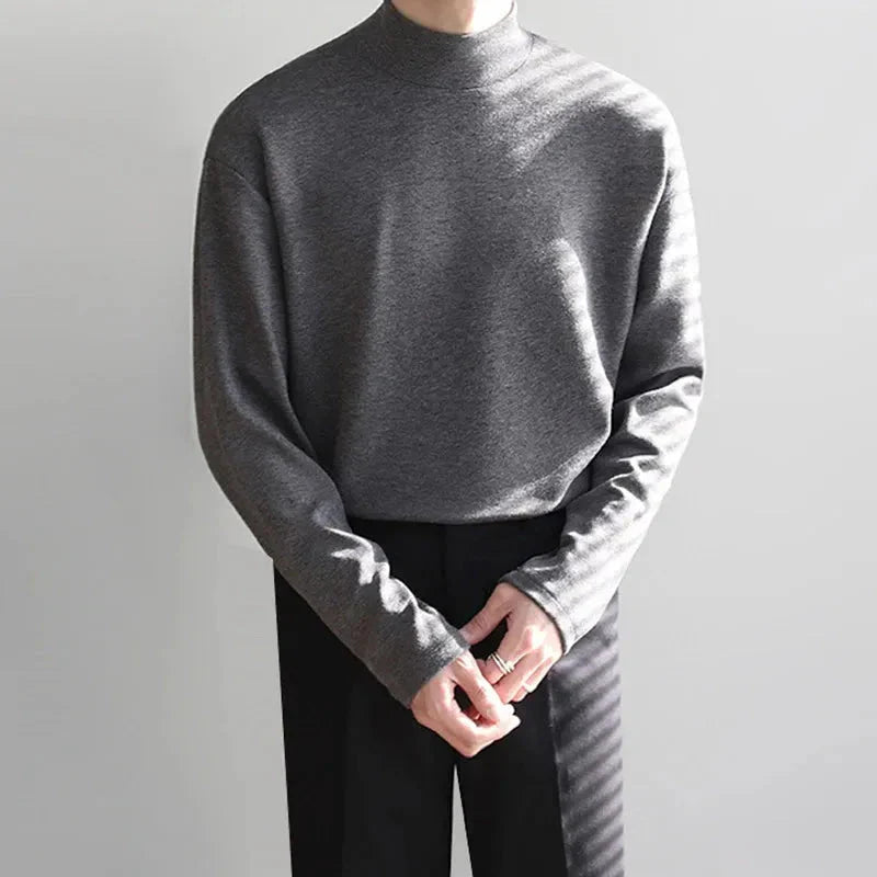 Ivan Mock Neck Pullover