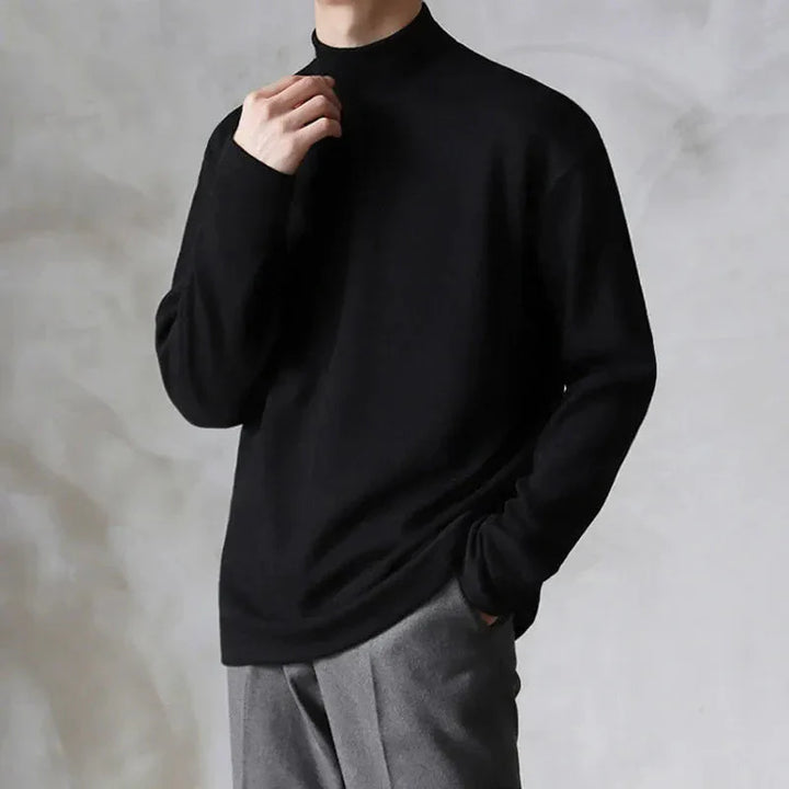 Ivan Mock Neck Pullover