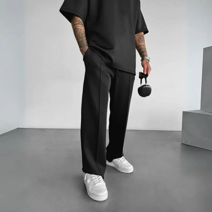 James Straight-Leg Casual Pants