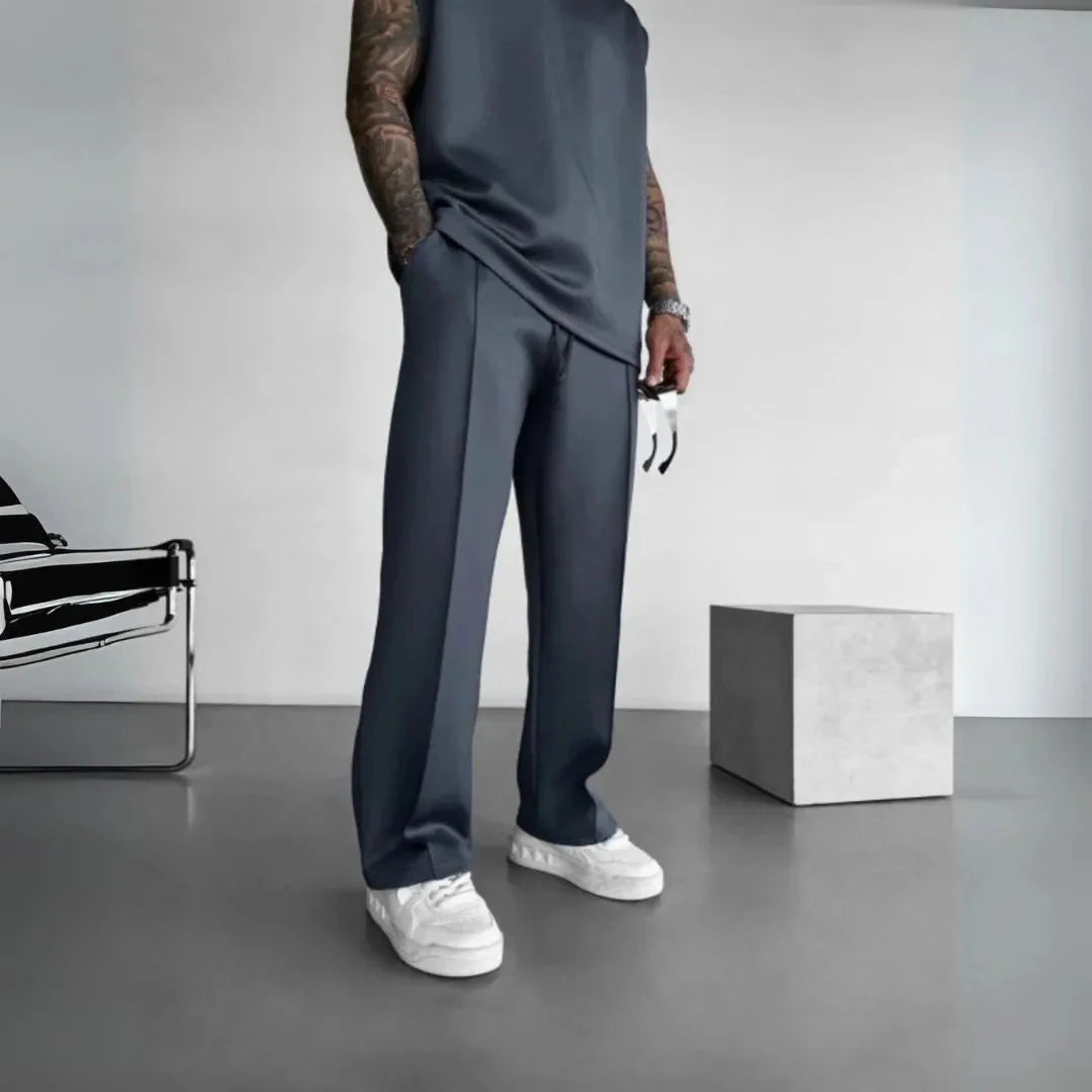 James Straight-Leg Casual Pants