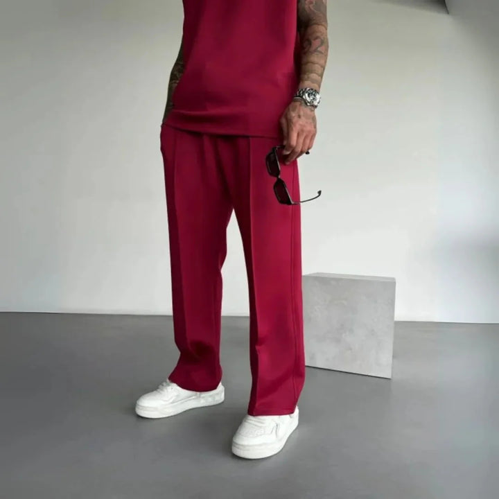 James Straight-Leg Casual Pants