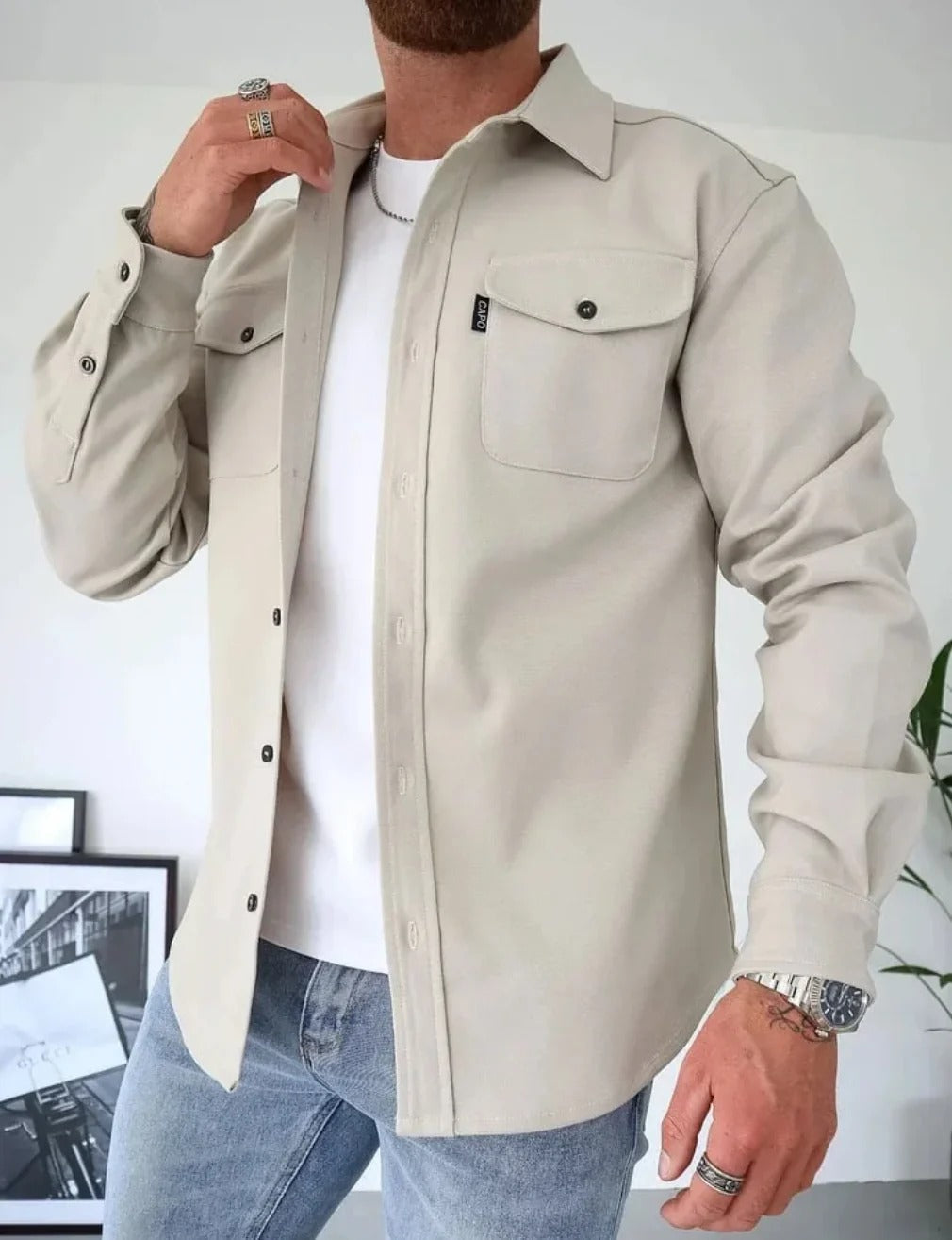 BENTON – CASUAL SHIRT JACKET