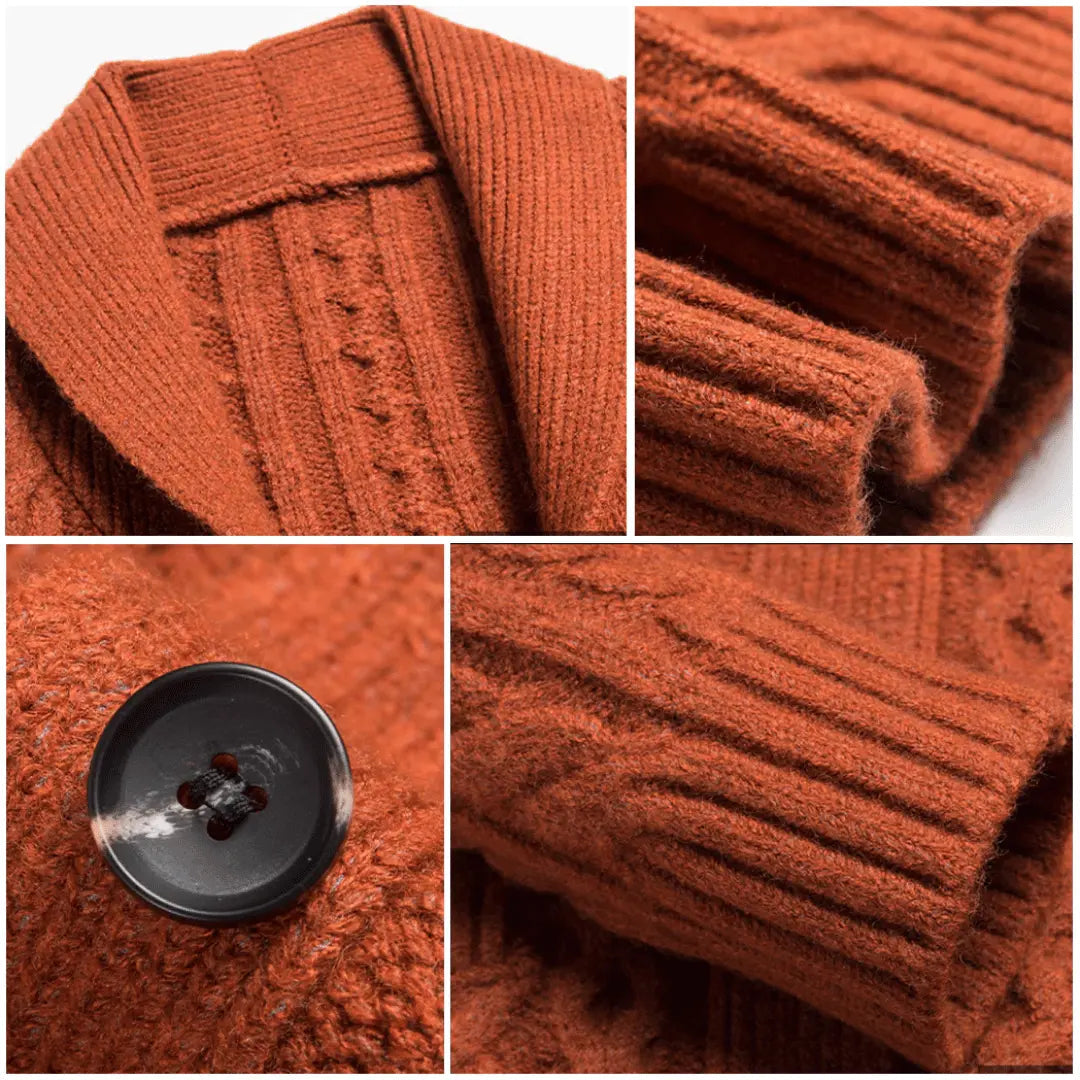 Marcus Reverie Jacquard Knit Cardigan