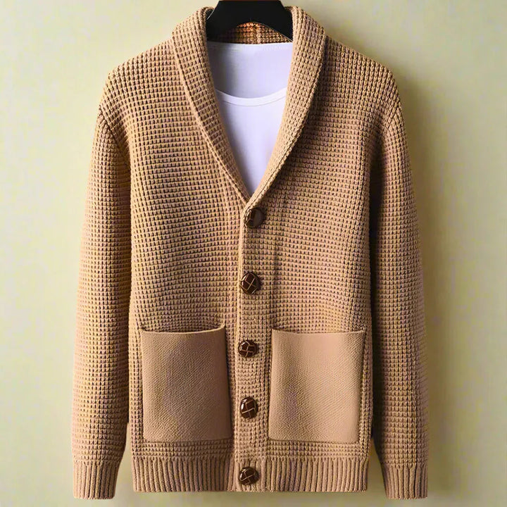Matthew Classic Knit Shawl Cardigan