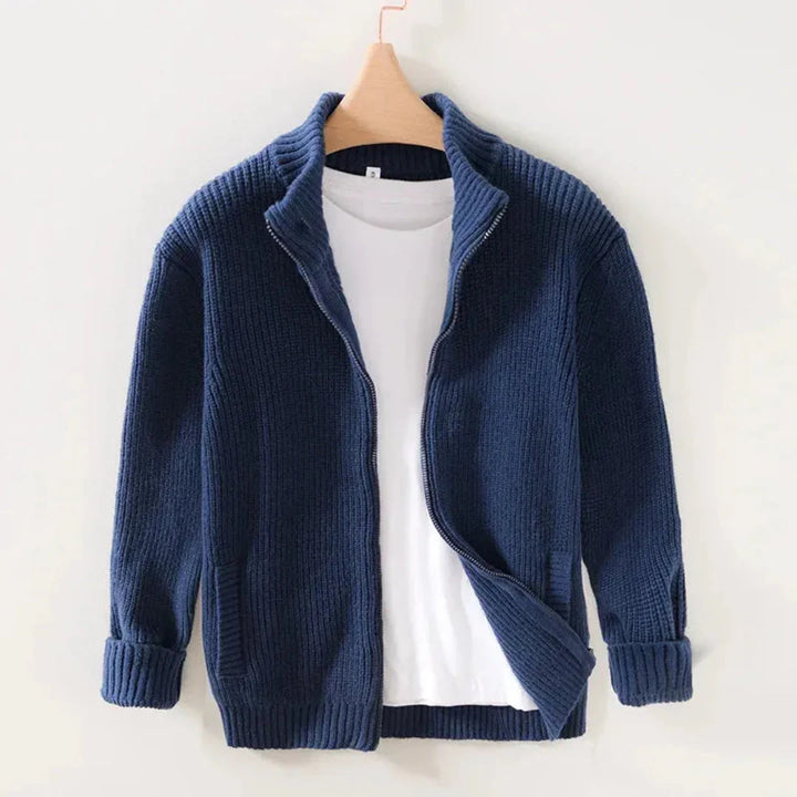 Max Knitted Zip Cardigan