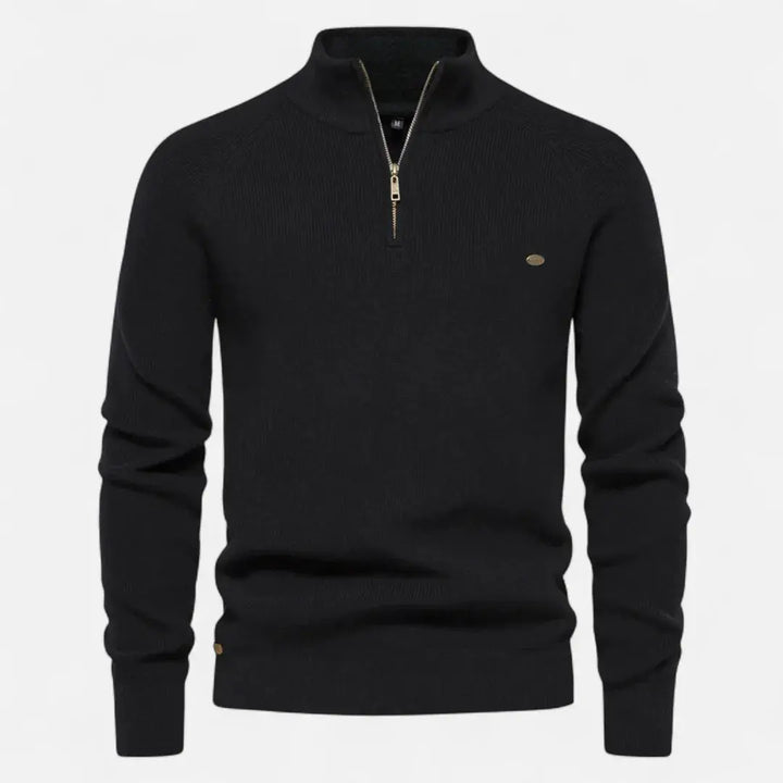Men’s Half-Zip Knit Sweater