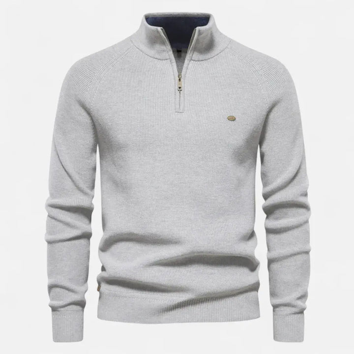 Men’s Half-Zip Knit Sweater
