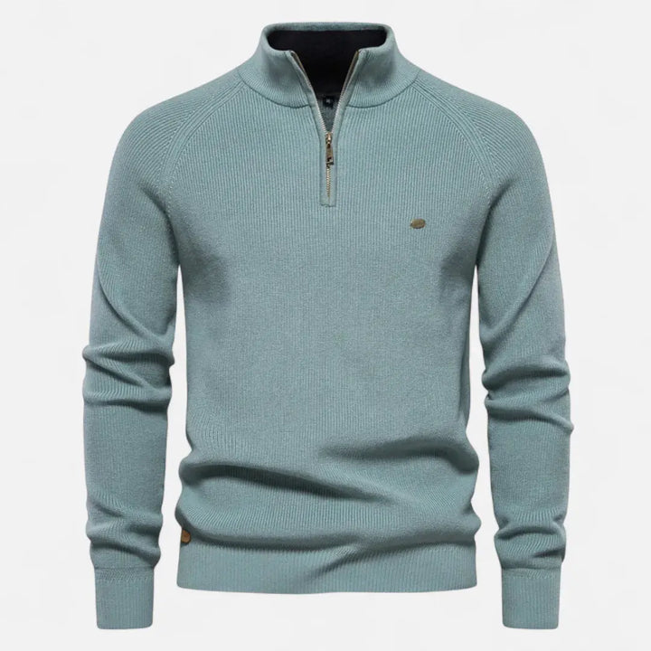 Men’s Half-Zip Knit Sweater