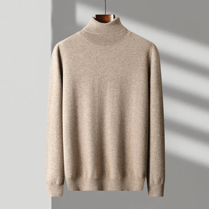 Mac Merino Premium Fabric Turtleneck Sweater
