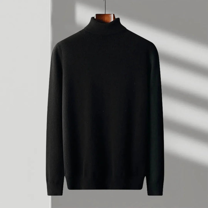 Mac Merino Premium Fabric Turtleneck Sweater