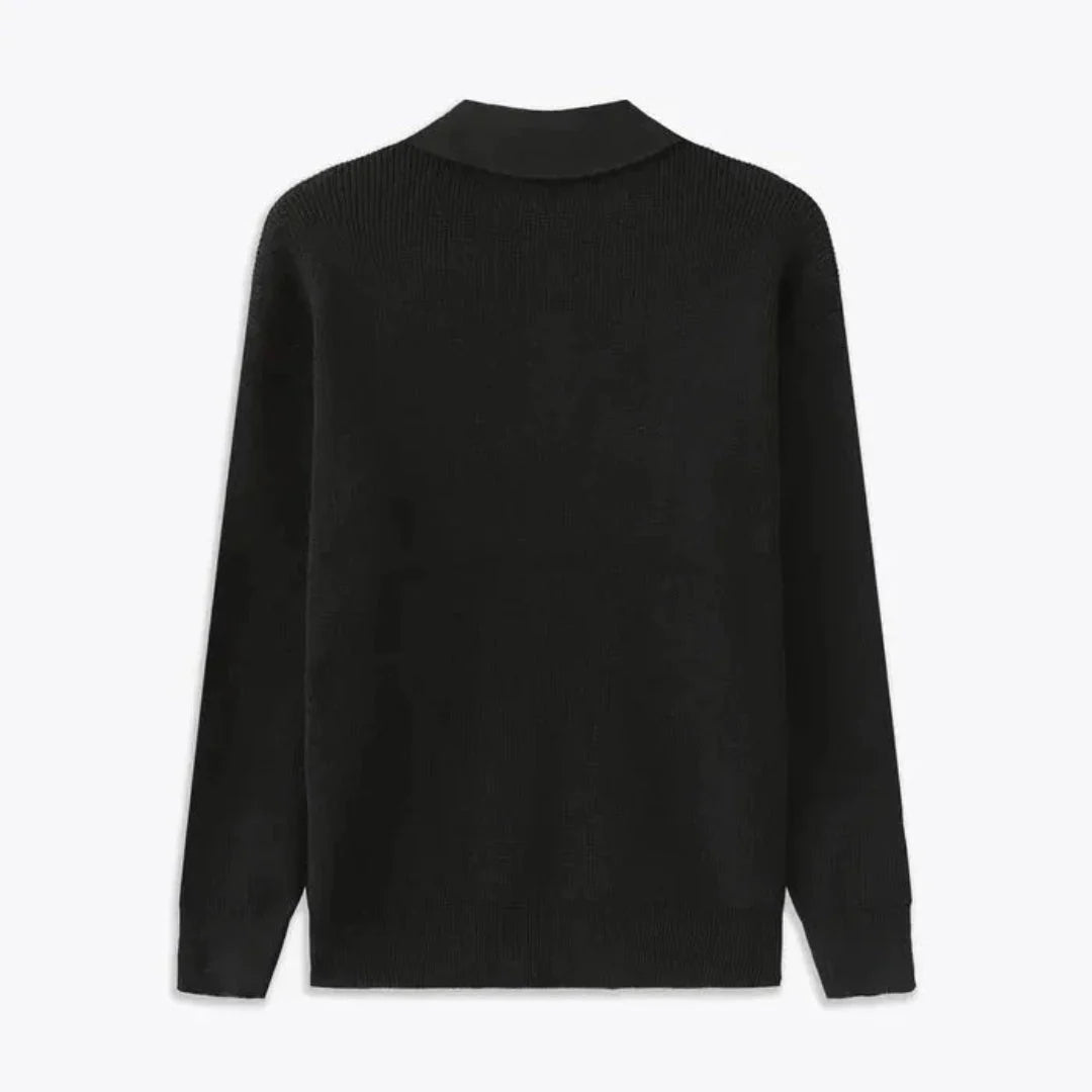 Nathaniel Collared Knit Sweater