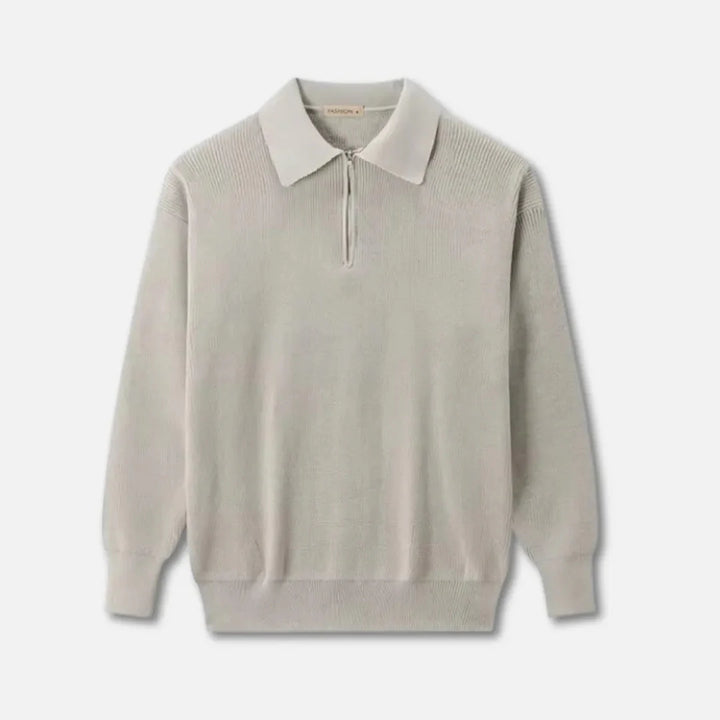 Nathaniel Collared Knit Sweater