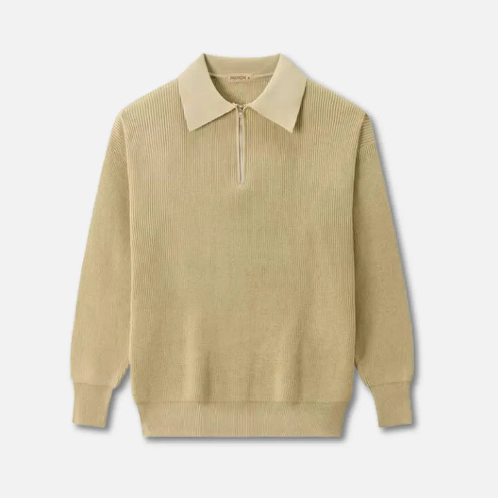 Nathaniel Collared Knit Sweater