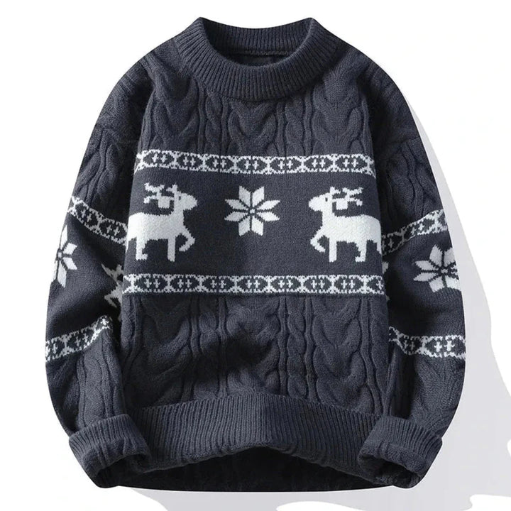 Noel Men's Reindeer Holiday Sweater