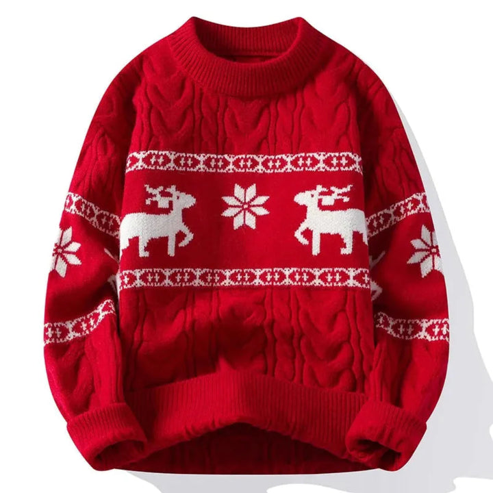 Noel Men's Reindeer Holiday Sweater