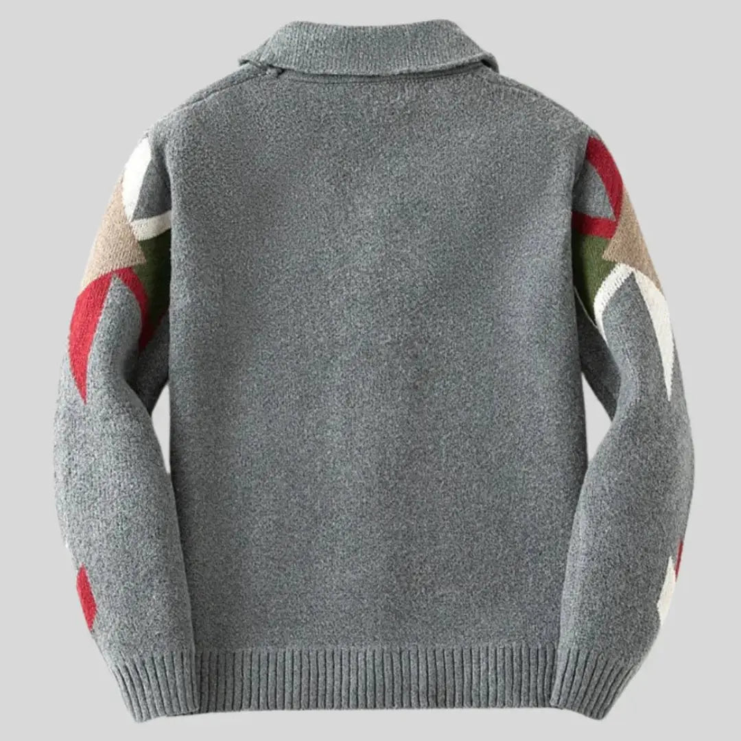 Oliver Jacquard Cardigan