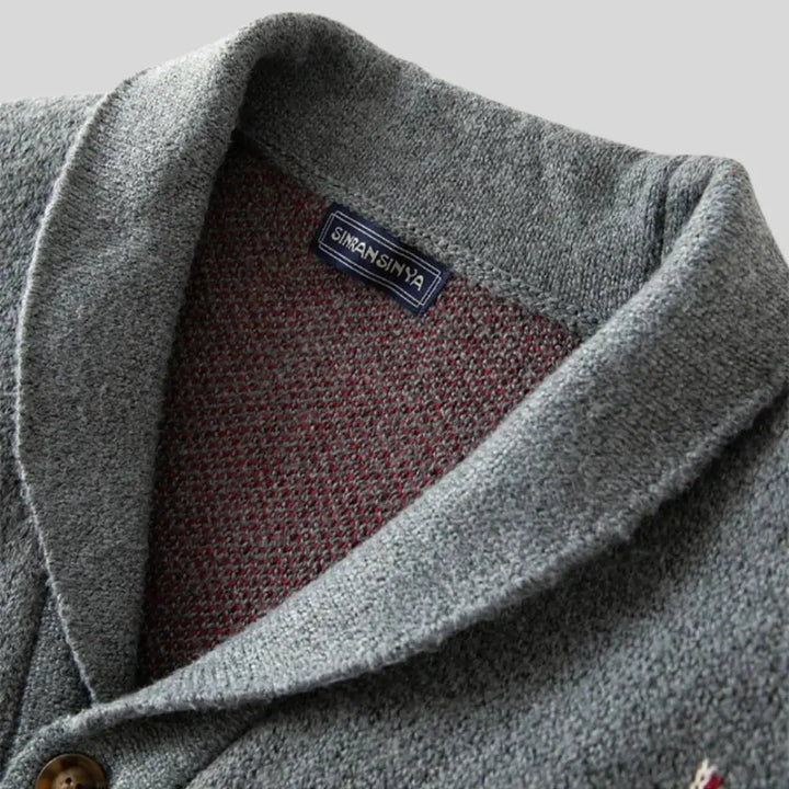 Oliver Jacquard Cardigan