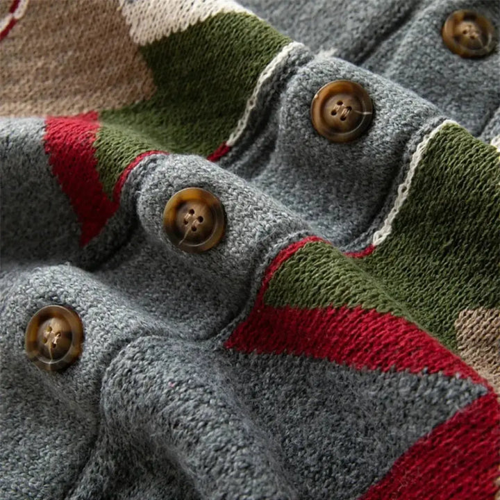 Oliver Jacquard Cardigan