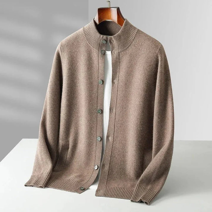 Orion Merino Button-Up Cardigan