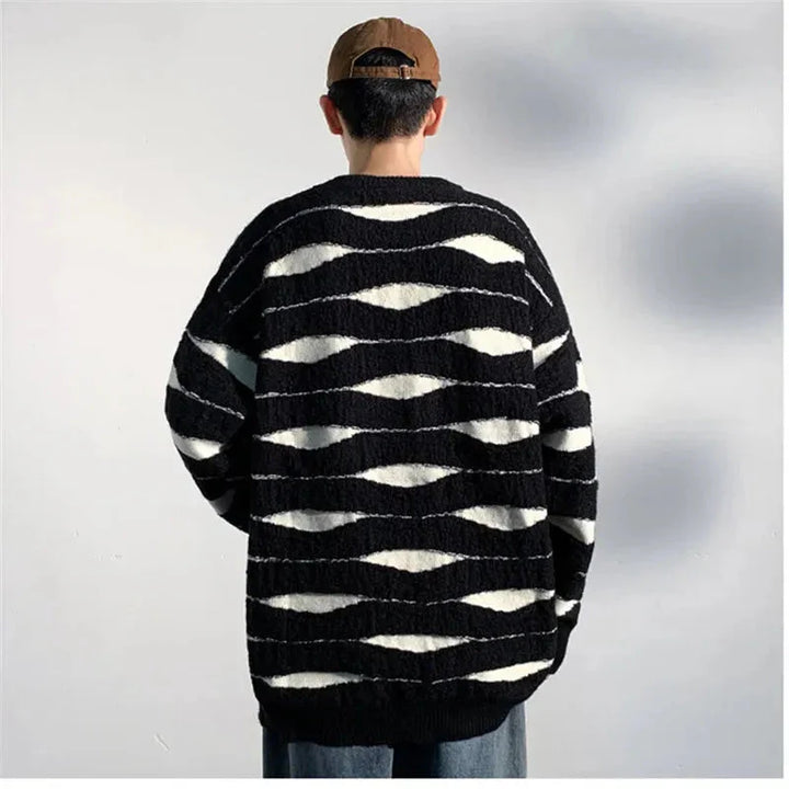 Oscar Wave Knit Sweater