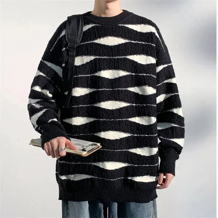Oscar Wave Knit Sweater