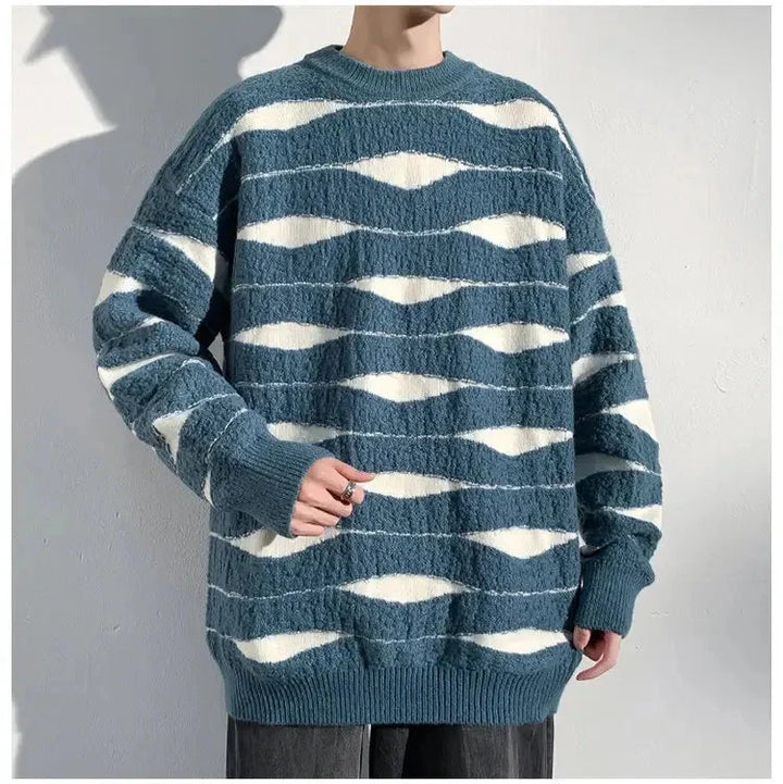 Oscar Wave Knit Sweater