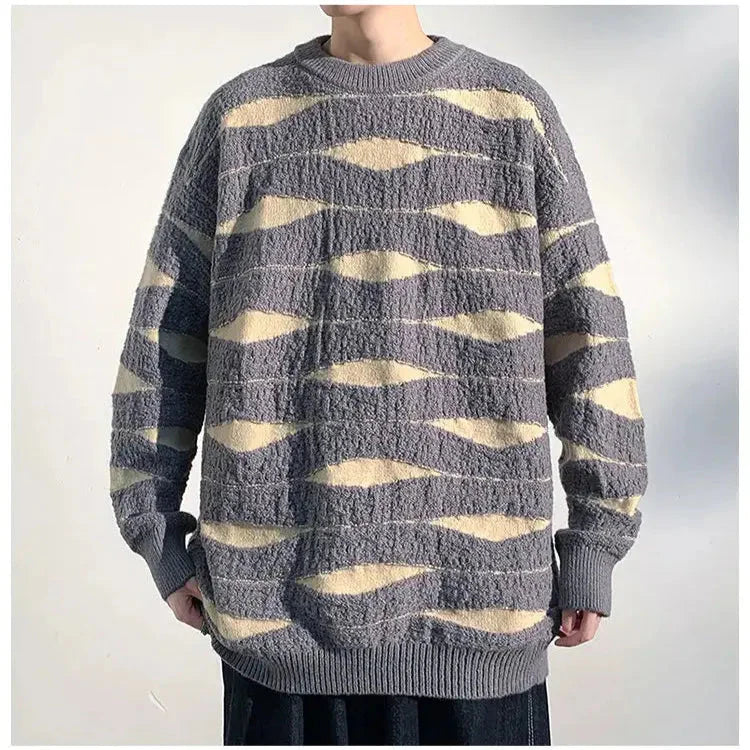 Oscar Wave Knit Sweater